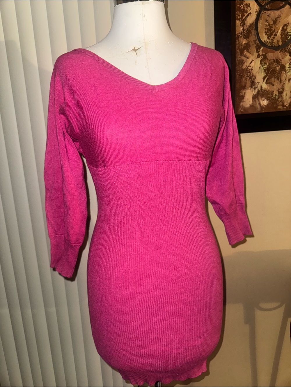 Y2K guess ribbed knit bodycon dress